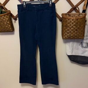 Old Navy High-Rise Pixie Pants in Dark Blue